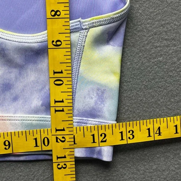 Nike women Dri-FIT sports bra‎ tie dye multicolor medium racerback CZ7716-854 - Picture 6 of 10